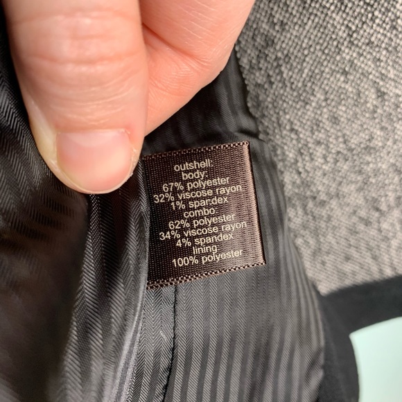 The Limited Collection Gray & Black Trimmed Blazer - Picture 8 of 8